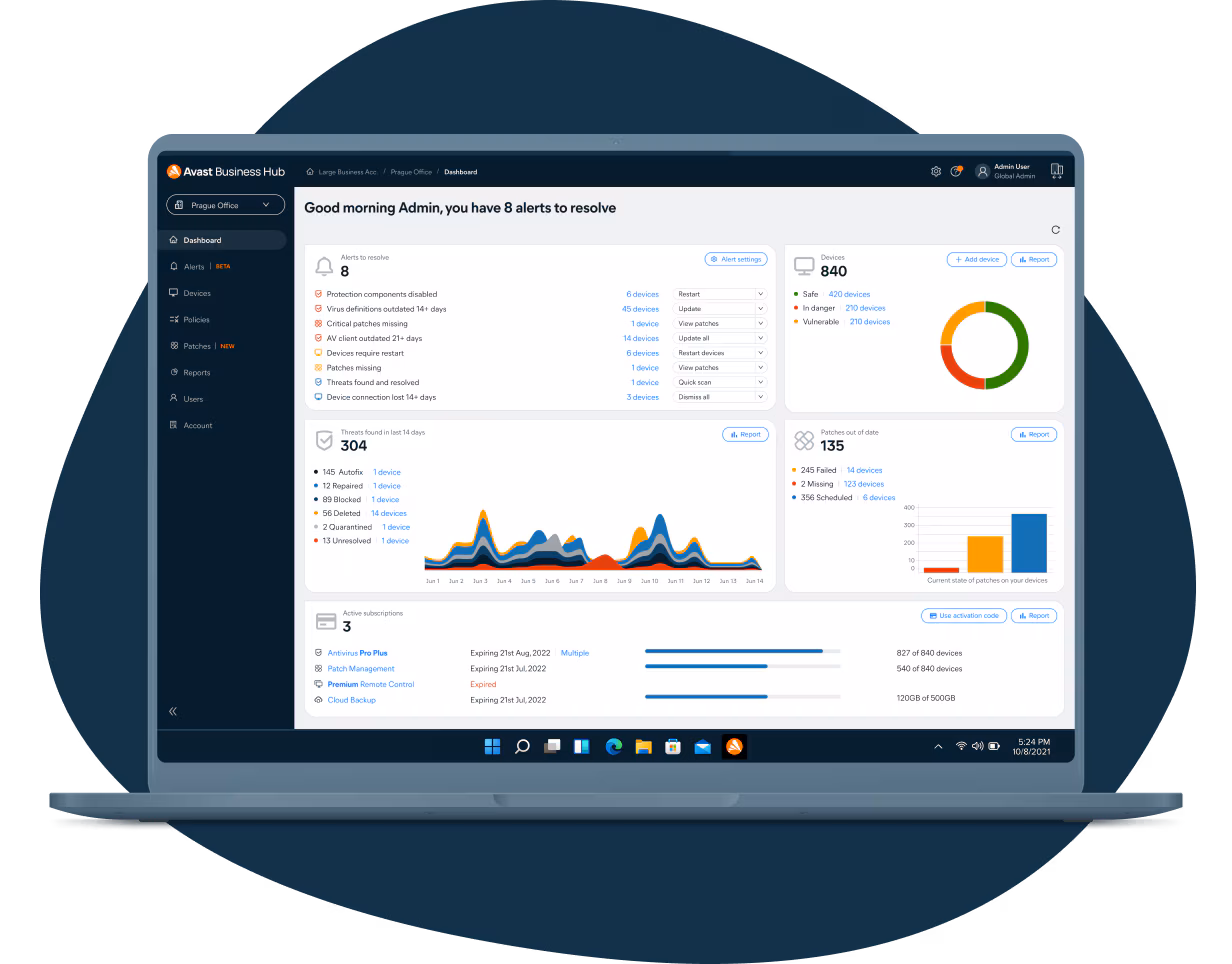 Avast Remote Management